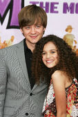 Jason Earles and Madison Pettis at the premiere of Hannah Montana The Movie in April 2009.
