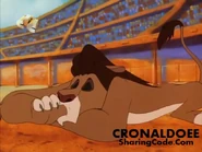 Claudius falls asleep