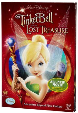 TinkerBellandtheLostTreasureDVD