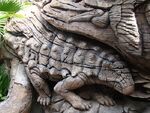 Ankylosaurus and Pelican