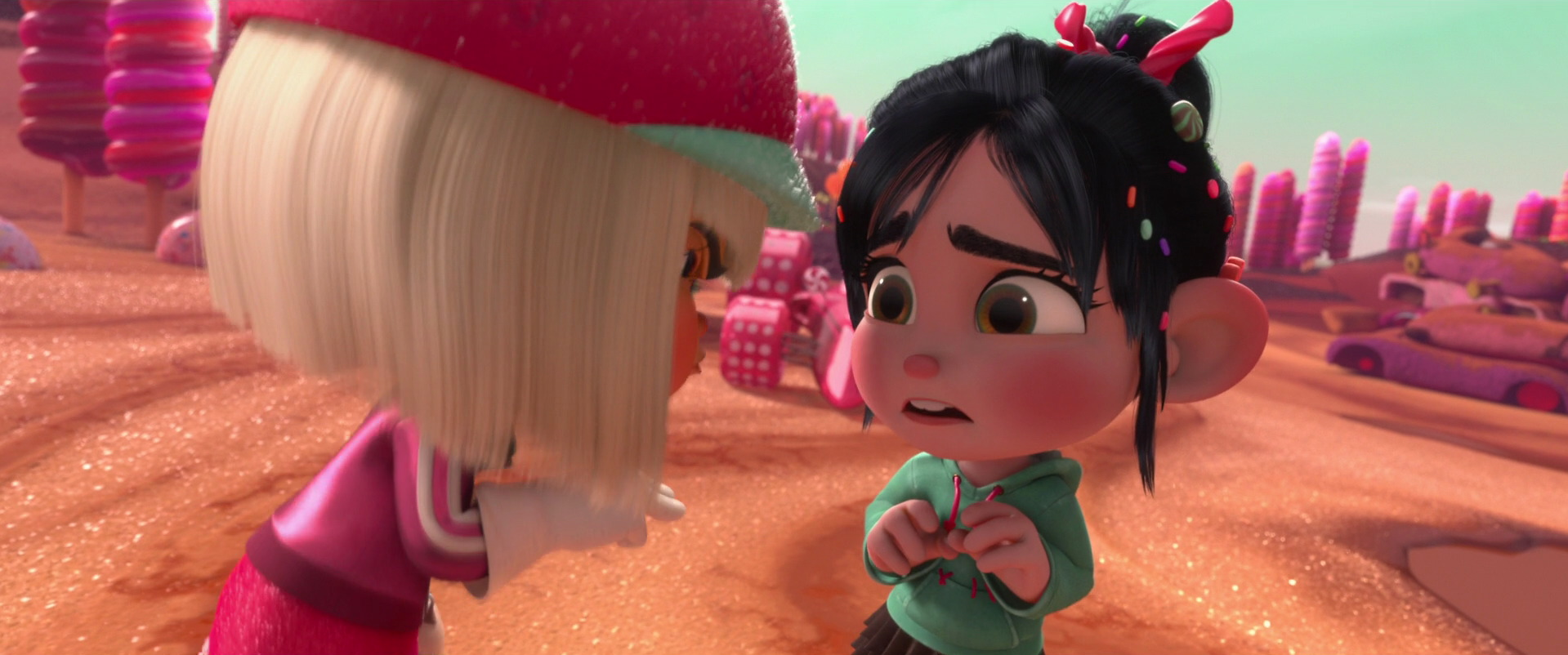 Movie Breaks Internet:Wreck-It Ralph Vanellope Von Schweetz