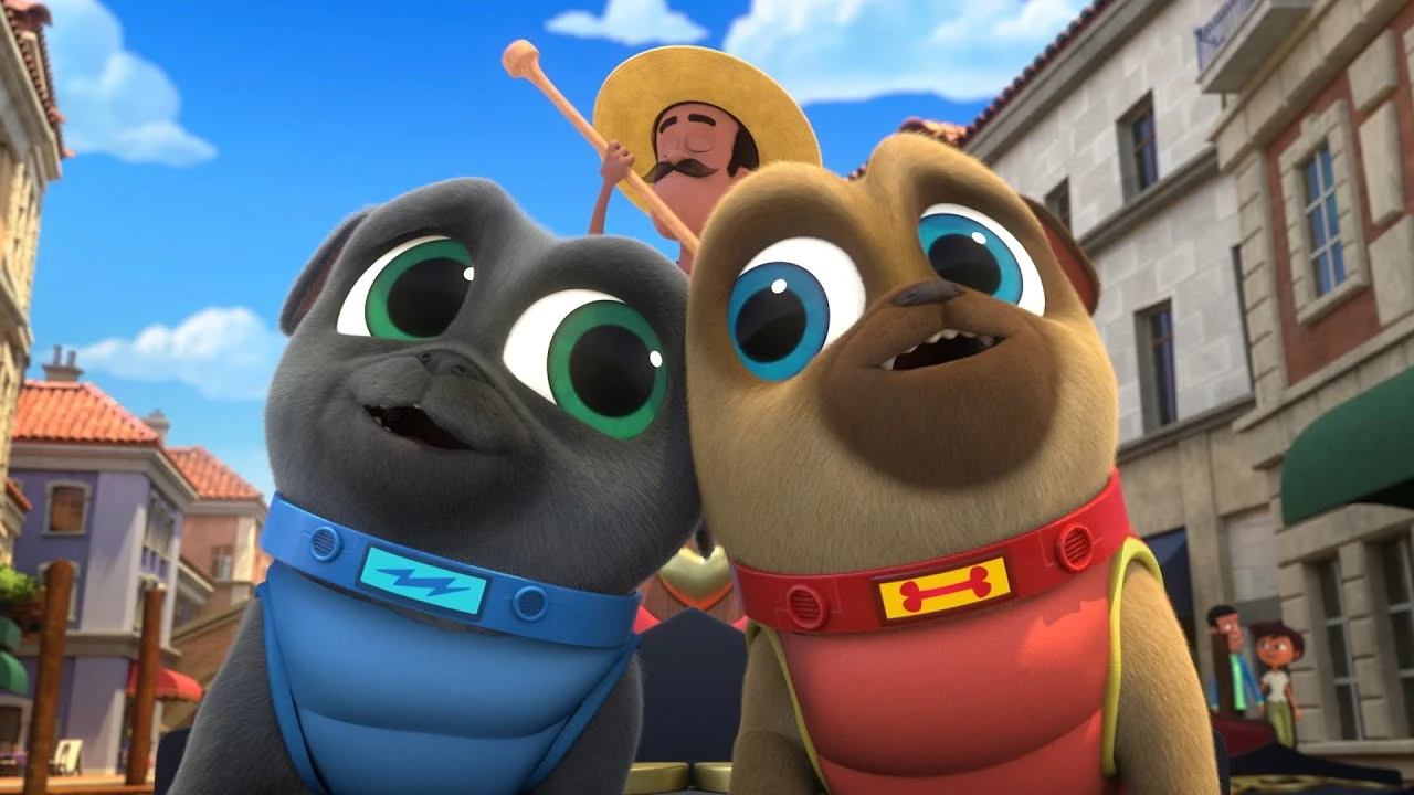 puppy dog pals in disney world