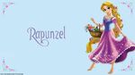 Rapunzel with basket