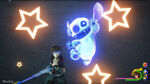 Stitch as a Link Summon in Kingdom Hearts III