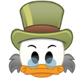 Ebenezer Scrooge McDuck's emoji for Disney Emoji Blitz.