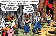 The young Fulton as a Junior Woodchuck