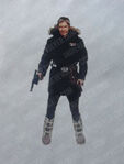 Han's snow costume design.