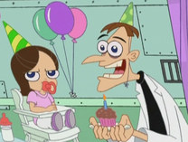 Foto de Heinz y su hija Vanessa de bebé.