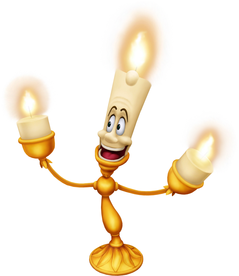 beauty and the beast characters lumiere