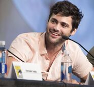 Matt Daddario speaks at the 2017 San Diego Comic Con.