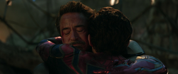 Spider-Man & Iron Man Hug