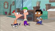 Baljeet, Phineas, and Ferb