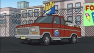 A114 on Bill Green's truck in Big City Greens