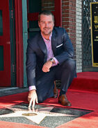 Chris O'Donnell at his Hollywood Walk of Fame ceremony in March 2015.