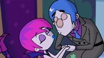 Making kissy noises