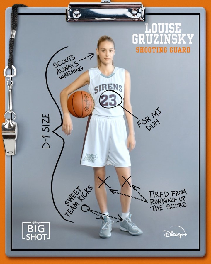 Louise Gruzinsky, Big Shot Wiki