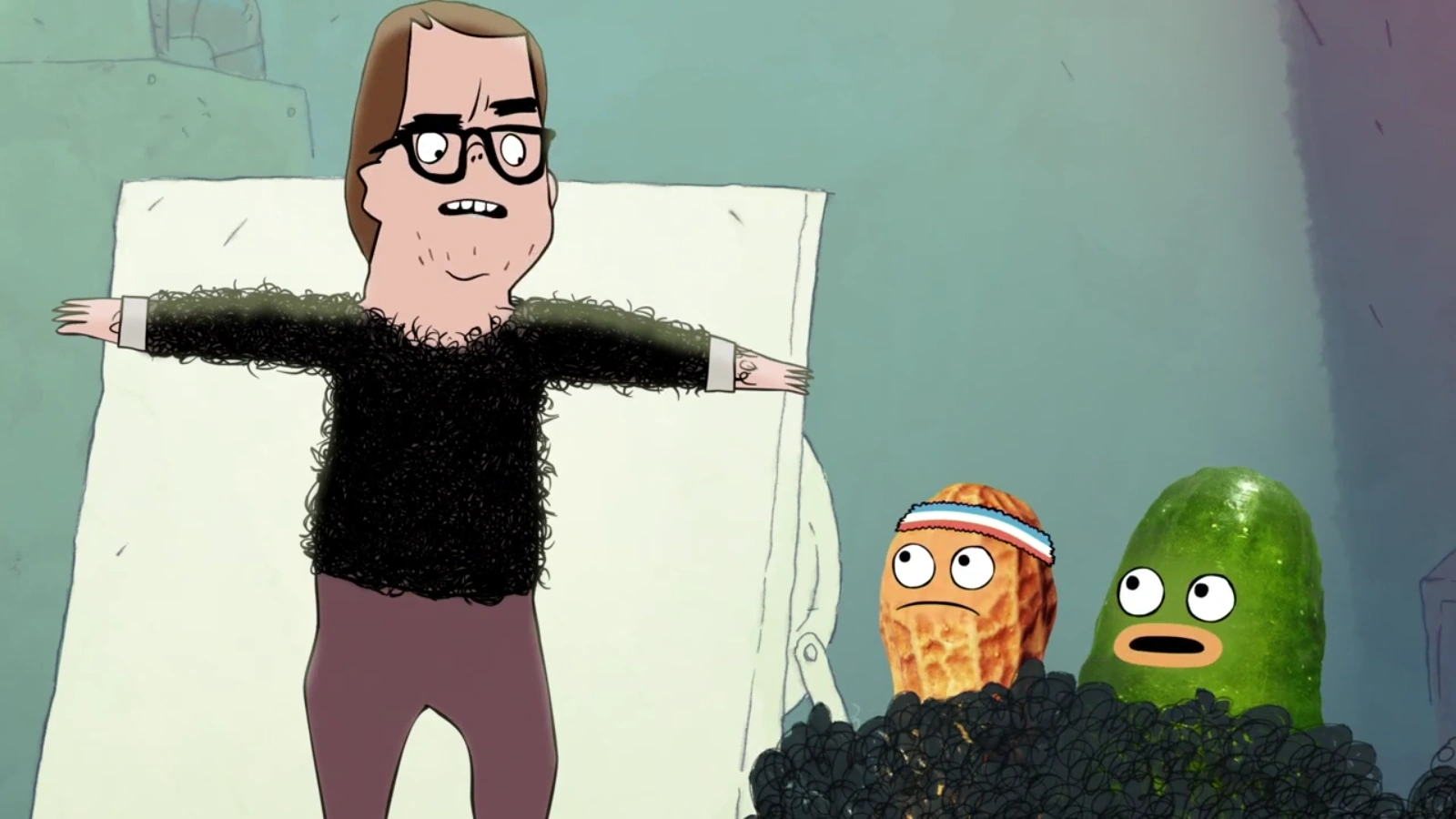 霊長類のライアンを剃る