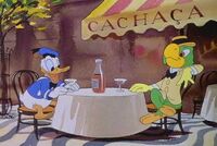 Jose meet Donald in Saludos Amigos