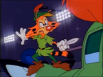 Bonkers dressed as Peter Pan in "Calling All Cars"