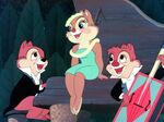 Chip and Dale with Clarice.