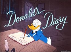 Donalds diary 1954