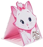 Marie on a folding mirror.