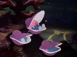 Alice in Wonderland Educational Film Baby Oysters Production Cel, Lot  #96194