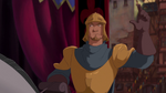 Phoebus signals the guards to arrest Esmeralda