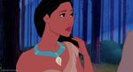 Pocahontas after her father gives her her mother's necklace.