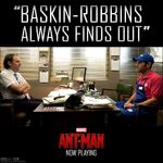 Baskin Robins Ant-Man Promo