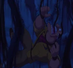 Clayton apunto de ser ahorcado.