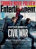 Entertainment Weekly - Captain America Civil War - Cover 3