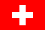 The flag of Switzerland