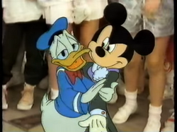 Mickey's 60th Birthday - Mickey and Donald