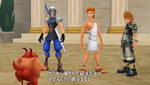 Ventus with a young Hercules and Zack