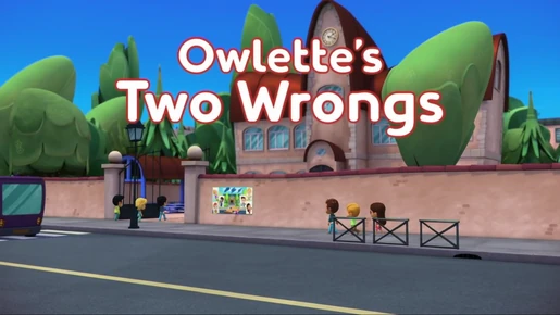 Owlette's Two Wrongs card