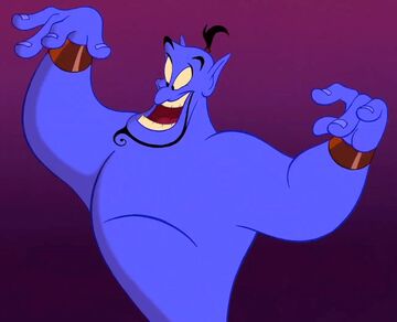 Plus Size Disney Aladdin Genie Men's Costume