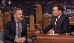 Ryan Reynolds visitando The Tonight Show starring Jimmy Fallon en septiembre de 2016.