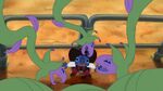 Sproutlings surround Stitch