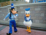 Goofy with Donald