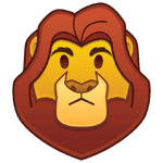 Mufasa emoji for Disney Emoji Blitz