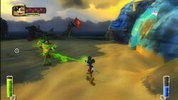 Epic Mickey sconfigge nemico pirata.jpg