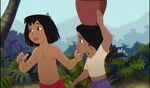 Mowgli tells Shanti to wait for a minute