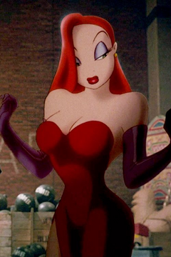 Jessica rabbit red dress shop