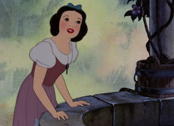 Snow White as a scullery maid.