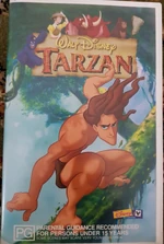 Tarzan 2000 AUS VHS Rental