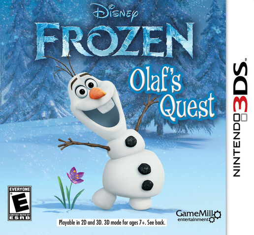 Olaf's Quest 3DS Cover