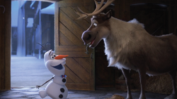 Olaf und Sven in der Scheune