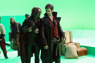 Once Upon a Time - 2x04 - The Crocodile - Production - Rumple and Hook