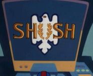 The S.H.U.S.H. emblem